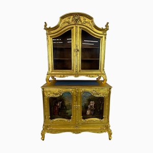 Gilded Rococo Sideboard, 1900s