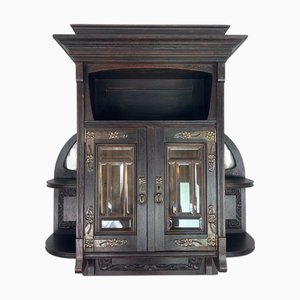 Mobiletto a muro della Secessione viennese, fine XIX secolo