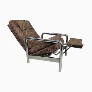 Vintage Röhrensessel aus Chrom von Milo Baughman für James Inc., 1970er