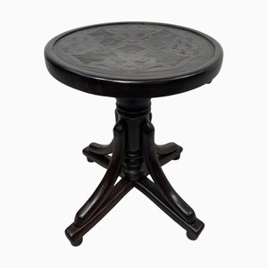 Sgabello in legno curvato di Thonet, anni '20