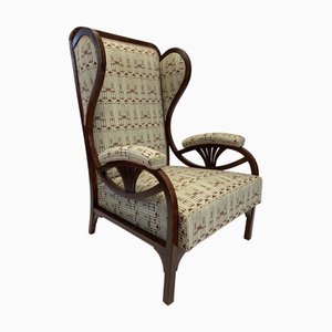 Art Nouveau Wing Chair from Thonet, 1890s