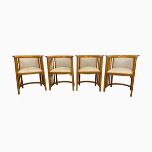 Fledermaus Secession Armchairs by Josef Hoffmann, 1890s