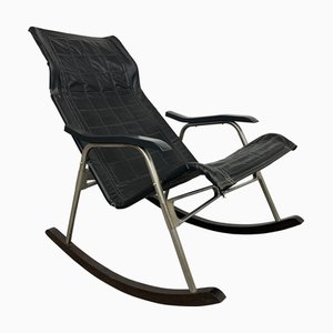 Japanese Folding Rocking Chair by Nii Takeshi, 1960s