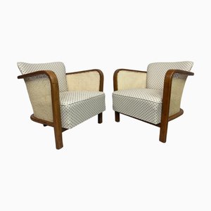 Set of Bauhaus Chairs by Lajos Kozma for Thonet, 1930s