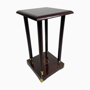 Secession Mahogany Pedestal, 1890s