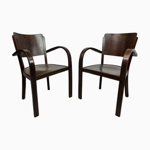 Art Deco Sessel Set von Thonet, 1930er