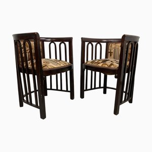 Poltrone Fledermaus di Josef Hoffmann per Thonet, 1907