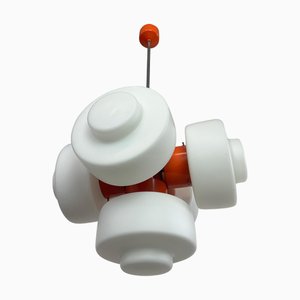 Model 81501 Orange Pendant by Josef Hurka for Napako, 1970s