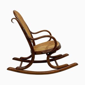Nr. 2 Kinder Schaukelstuhl Thonet zugeschrieben, 1920er