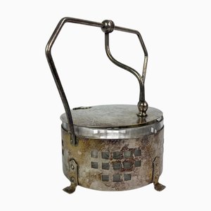 Zuccheriera Jugendstil di Hans Ofnar o Josef Hoffmann, fine XIX secolo