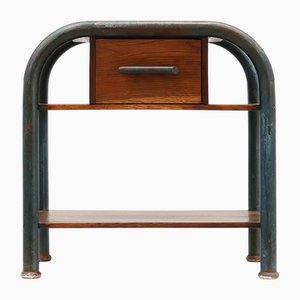 Table d'Appoint Industrielle Bauhaus, Belgique, 1910s