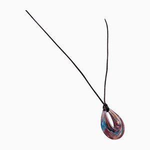 Modeschmuck Anhänger aus Glas, 1980er