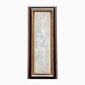 Pierre Pallut, Abstraction, Oil on Canvas, 1988