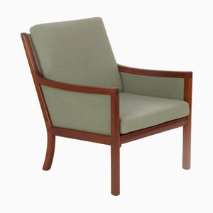 Mahogany Armchair by Ole Wanscher for Poul Jeppesens Møbelfabrik, Denmark, 1960s