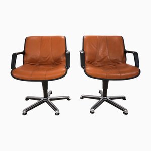 Office Chairs by Burkhard Vogtherr for Fröscher, 1970s, Set of 2