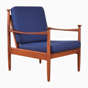 Sillón danés Mid-Century moderno, años 60