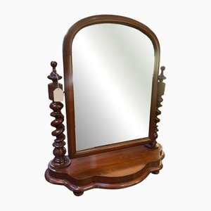 Specchio piccolo Psyche in mogano, XIX secolo