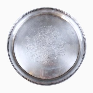 Russian Silver Tray by Sazikov, 1868