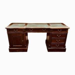 English Narrow Chesterfield Desk