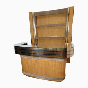 Mobile bar vintage, anni '70, set di 2