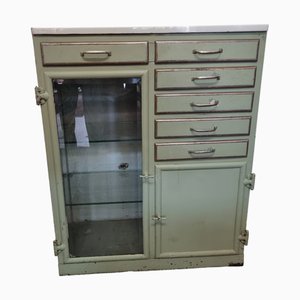 Vintage French Art Deco Dentist Cabinet, 1920s