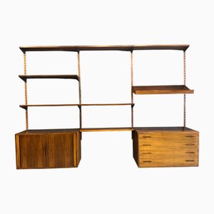 Vintage Wall System in Teak