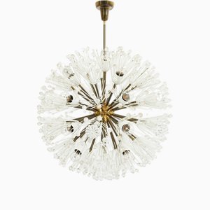 Lampadario Snowball Sputnik di Rupert Nikoll, Austria, anni '50