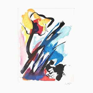 Jean Miotte, Composition III, Etching