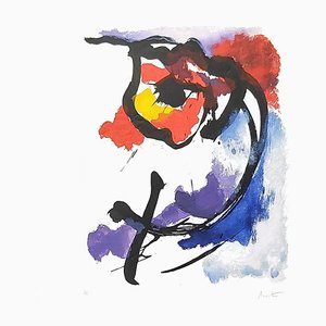 Jean Miotte, Komposition II, Radierung