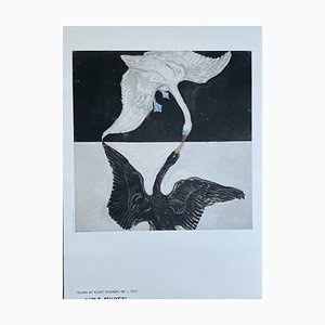 Svanen Nr 1 Poster dopo Hilma Af Klint, 1915