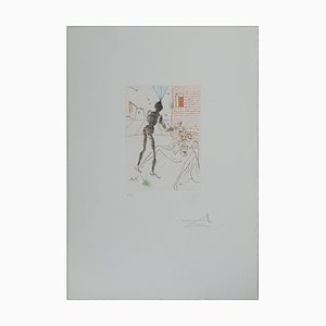 Salvador Dali, Shakespeare: Henry V, 1971, Etching