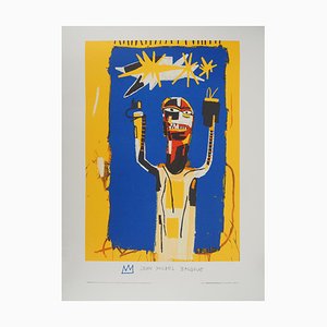 Jean-Michel Basquiat, Welcome Sign (Welcoming Jeers), 1997, Lithograph