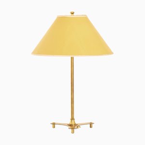 Tischlampen aus Messing, Josef Frank zugeschrieben, 1950er, 2er Set