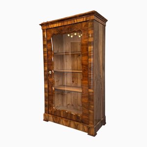 Biedermeier Display Cabinet in Glass