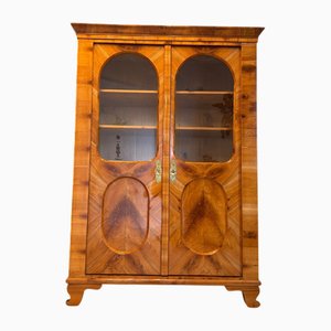 Biedermeier Display Cabinet in Walnut