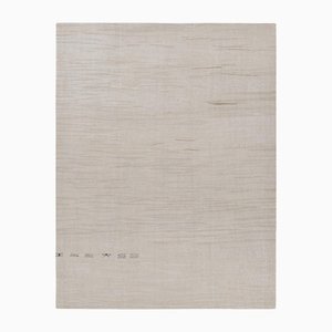 Vintage Kelim in Beige und Cremetönen mit Streifen