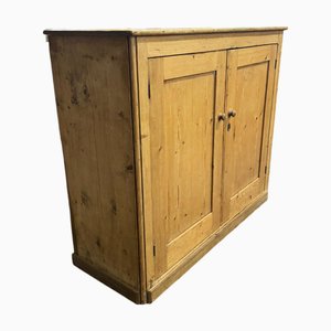 Antique Victorian English Pine Cabinet