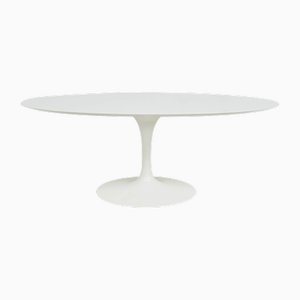 Ovaler Tulip Esstisch von Eero Saarinen für Knoll International, 1980er