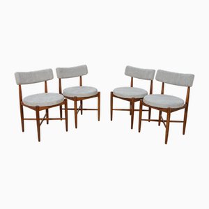 Chaises de Salle à Manger Mid-Century en Teck par Ib Kofod Larsen pour G-Plan, 1960s, Set de 4