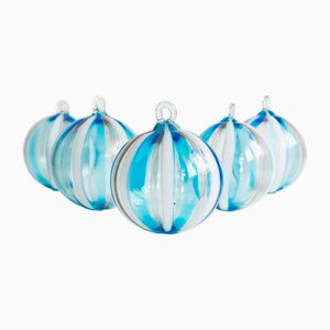 Adornos de Navidad de Murano de Mariana Iskra para Ribes Studio. Juego de 6