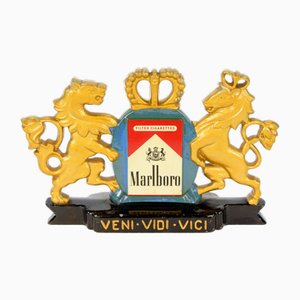 Mid-Century Double-Sided Marlboro Advertising Figurine, 1950s