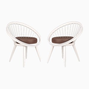 Fauteuils Ellipse Vintage de Swedese, Set de 2