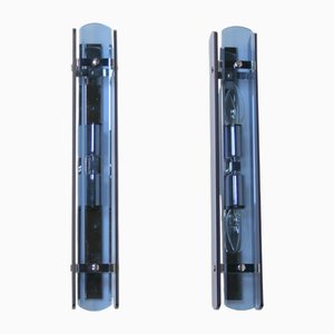 Murano Glass Wall Lights, 1970s, Set of 2