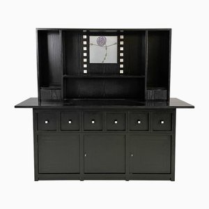 Modernes italienisches Holz Highboard von Charles Rennie Mackintosh für Cassina, 1980er