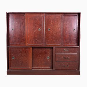 Mueble de té Cha Tansu japonés Mid-Century, años 50