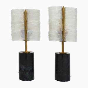 Upcycling Tischlampen, 2010, 2er Set