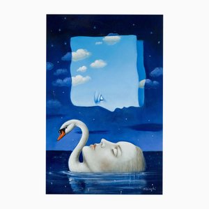 Rafal Olbinski, Ophelia, 2025, Impresión Giclée