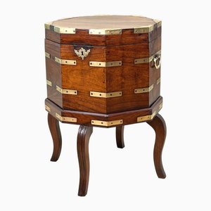 Antique Anglo Indian Georgian Padouk Cellarette, 1790