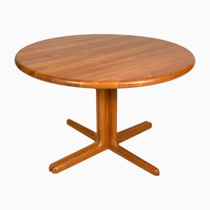 Mid-Century Modern Extendable Dining Table in Teak from Langeskov Möbelfabrik, 1970s