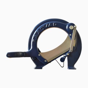 Mid-Century Danish Dark Blue Bread Slicer by Ove Larsen for Raadvad, Denmark, 1980s